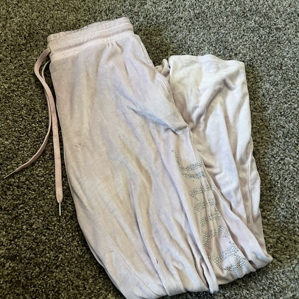 Baby pink juicy couture pants